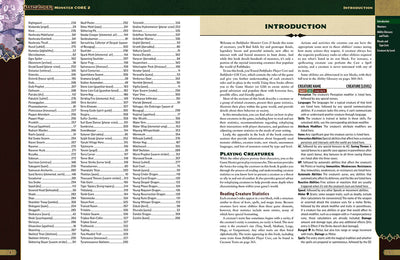 Role Playing Games, Pathfinder Second Edition Remaster: Monster Core 2