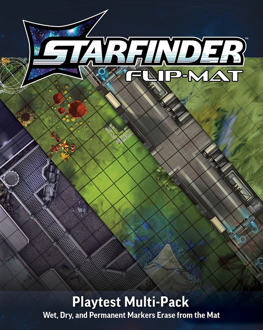 Starfinder Flip-Mat: Second Edition Playtest Multi-Pack