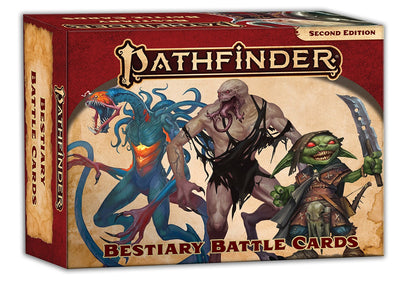 Role Playing Games, Pathfinder Bestiary Battle Cards