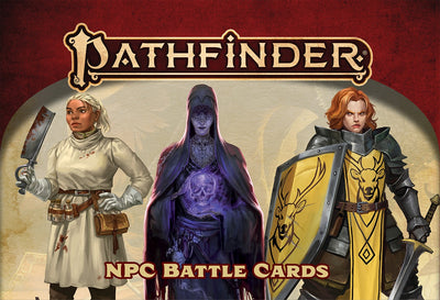 Role Playing Games, Pathfinder NPC Battle Cards