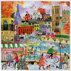 eeBoo: Paris in Autumn 1000pc Puzzle