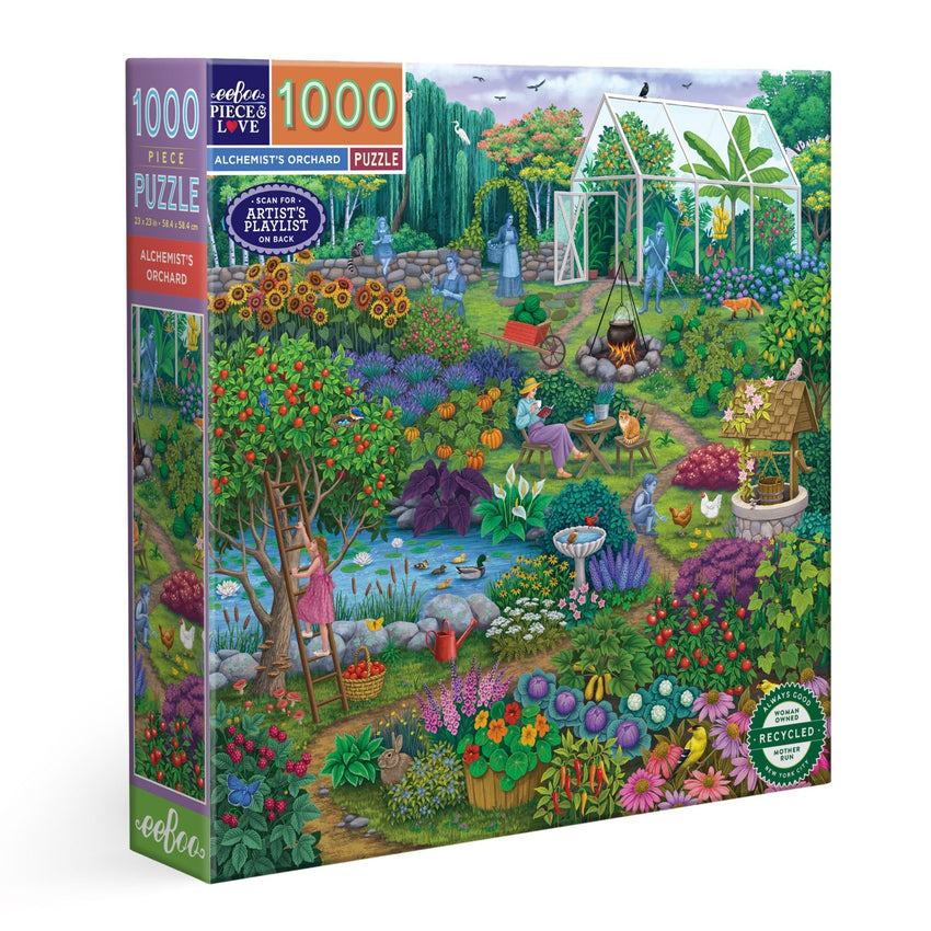 eeBoo Alchemist's Orchard 1000pc Puzzle