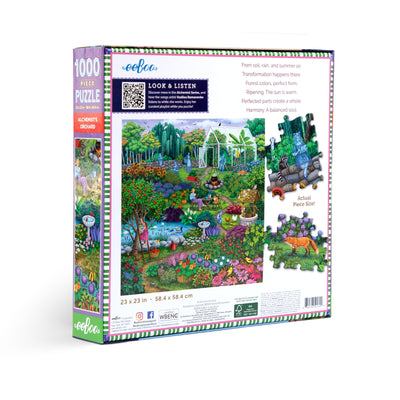 Jigsaw Puzzles, eeBoo Alchemist's Orchard 1000pc Puzzle