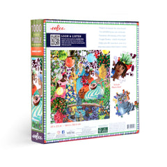 eeBoo Garden Party 1000pc Puzzle