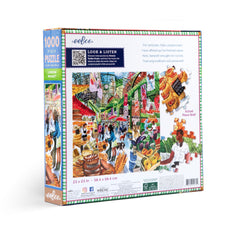 eeBoo London Market 1000pc Puzzle