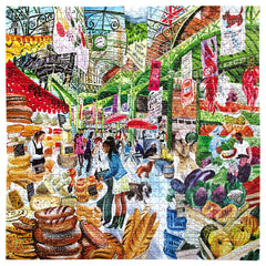 eeBoo London Market 1000pc Puzzle