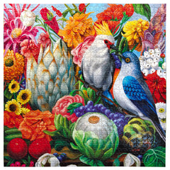 eeBoo Magical Fruits 1000pc Puzzle