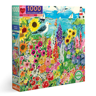 Jigsaw Puzzles, eeBoo Seagull Garden 1000PC