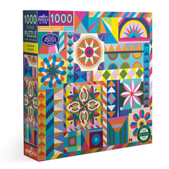 eeBoo Sunshine Garden 1000pc Puzzle