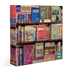 eeBoo Vintage Library 1000pc Puzzle