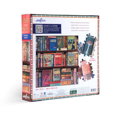 eeBoo Vintage Library 1000pc Puzzle