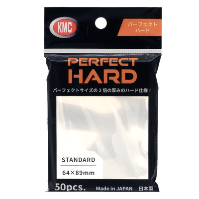All Products, KMC: Perfect Hard Sleeves Standard Size 50 Pack