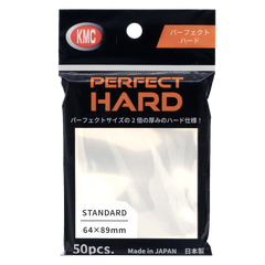 KMC: Perfect Hard Sleeves Standard Size 50 Pack