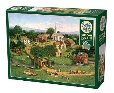 Jigsaw Puzzles, Picnic by the Bridge 1000PC