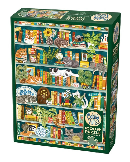 Purrfect Bookshelf 1000PC