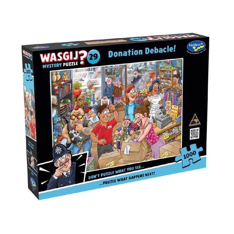 Wasgij Mystery 29: Donation Debacle! 1000pc Puzzle