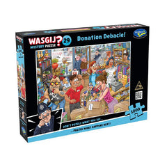 Wasgij Mystery 29: Donation Debacle! 1000pc Puzzle