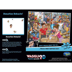 Wasgij Mystery 29: Donation Debacle! 1000pc Puzzle