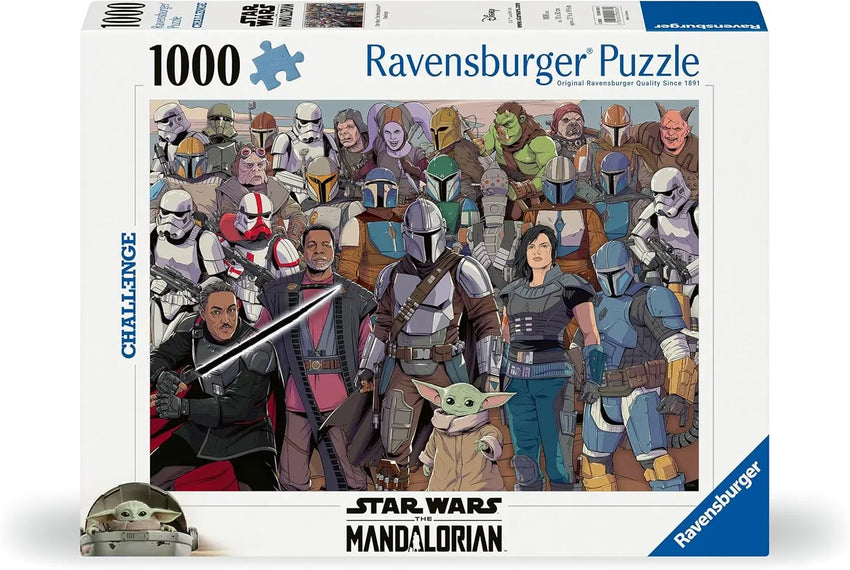 Ravensburger: Star Wars The Mandalorian Challenge 1000pc Puzzle