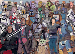 Ravensburger: Star Wars The Mandalorian Challenge 1000pc Puzzle