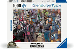 Ravensburger: Star Wars The Mandalorian Challenge 1000pc Puzzle