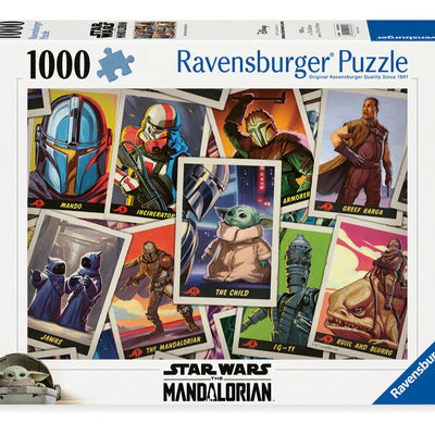 Jigsaw Puzzles, Ravensburger: Star Wars The Mandalorian 1000pc Puzzle