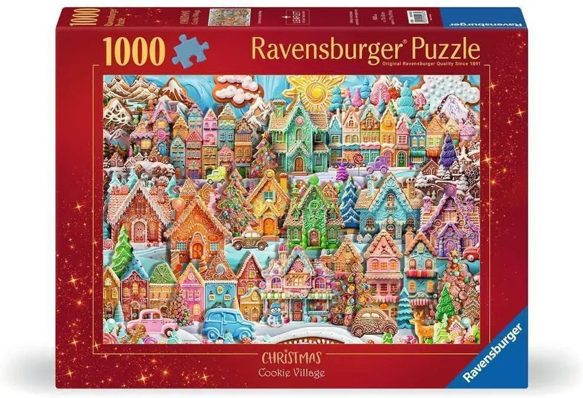 Ravensburger: Christmas Cookie Village 1000pc Puzzle