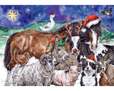 Jigsaw Puzzles, Ravensburger: Herd It's Nearly Christmas 1000pc Puzzle