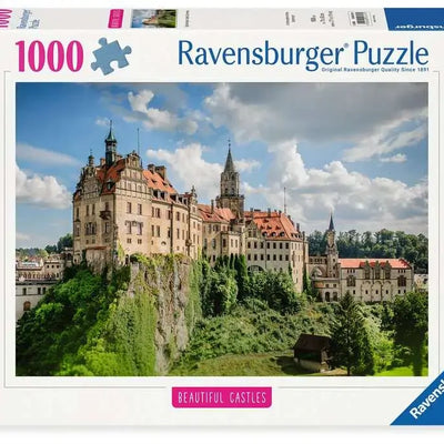 Jigsaw Puzzles, Ravensburger: Sigmaringen Castle Germany 1000pc Puzzle