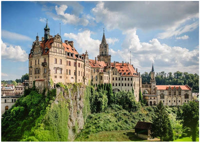 Jigsaw Puzzles, Ravensburger: Sigmaringen Castle Germany 1000pc Puzzle