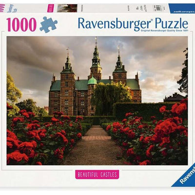 Jigsaw Puzzles, Ravensburger: Rosenborg Castle Denmark 1000pc Puzzle