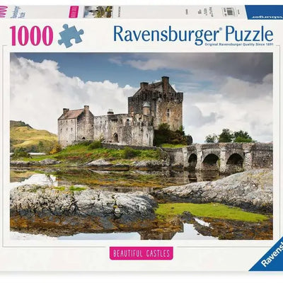 Jigsaw Puzzles, Ravensburger: Eilean Donan Castle Scotland 1000pc Puzzle