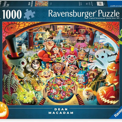 Jigsaw Puzzles, Ravensburger: Trick or Treat 1000pc Puzzle