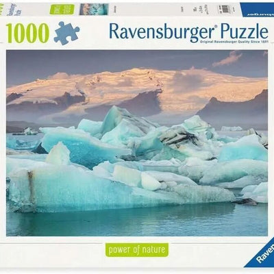 Jigsaw Puzzles, Ravensburger: Power of Nature Jokulsarlon Iceland 1000pc Puzzle