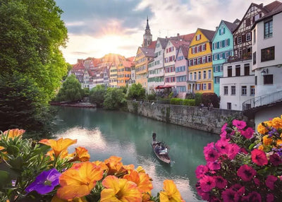Jigsaw Puzzles, Ravensburger: Travel to Tubingen 1000pc Puzzle