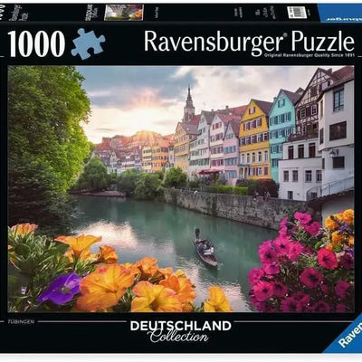 Jigsaw Puzzles, Ravensburger: Travel to Tubingen 1000pc Puzzle