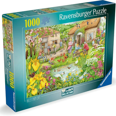 Jigsaw Puzzles, Ravensburger: Valley Farm Cafe 1000pc Puzzle