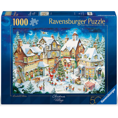 Jigsaw Puzzles, Ravensburger: Christmas Village 1000pc Puzzle