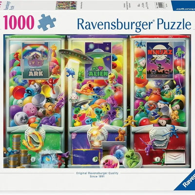 Jigsaw Puzzles, Ravensburger: Animals Aliens and Ninjas 1000pc Puzzle