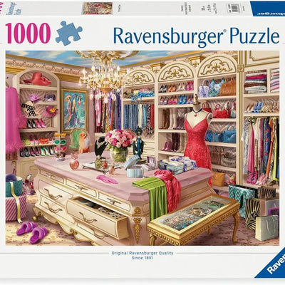 Jigsaw Puzzles, Ravensburger: The Coveted Closet 1000pc Puzzle