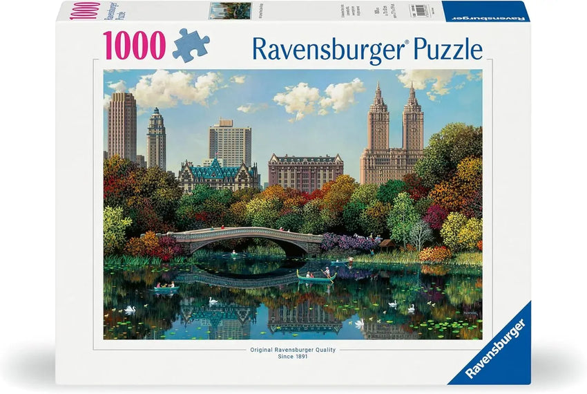 Ravensburger: New York Central Park Bow Bridge 1000pc Puzzle