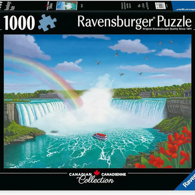 Jigsaw Puzzles, Ravensburger: Niagara Falls 1000pc Puzzle