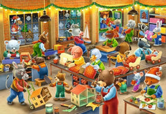 Ravensburger: Christmas Toy Factory 2x12pc Puzzles