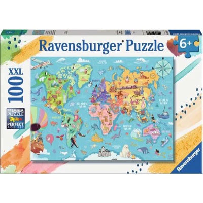 Science and History Games, Map of the World 100PC