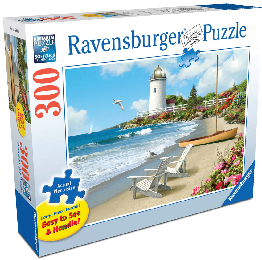Ravensburger: Sunlit Shores 300pc Large Format Puzzle