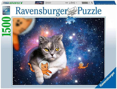 Cats in Outer Space 1500pc Puzzle