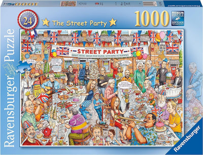 Jigsaw Puzzles, The Royal  Street Party 1000pc Puzzle