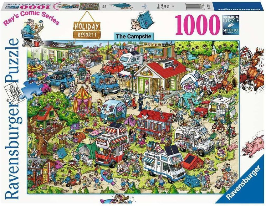 Holiday Resort 1 The Campsite 1000pc Puzzle