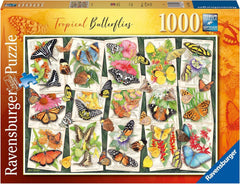 Tropical Butterflies 1000pc Puzzle