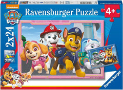 Paw Patrol Dog Heroes 2x24pc Puzzle